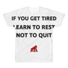Sublimation men’s crewneck t-shirt