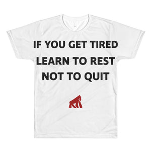 Sublimation men’s crewneck t-shirt