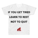 Sublimation men’s crewneck t-shirt